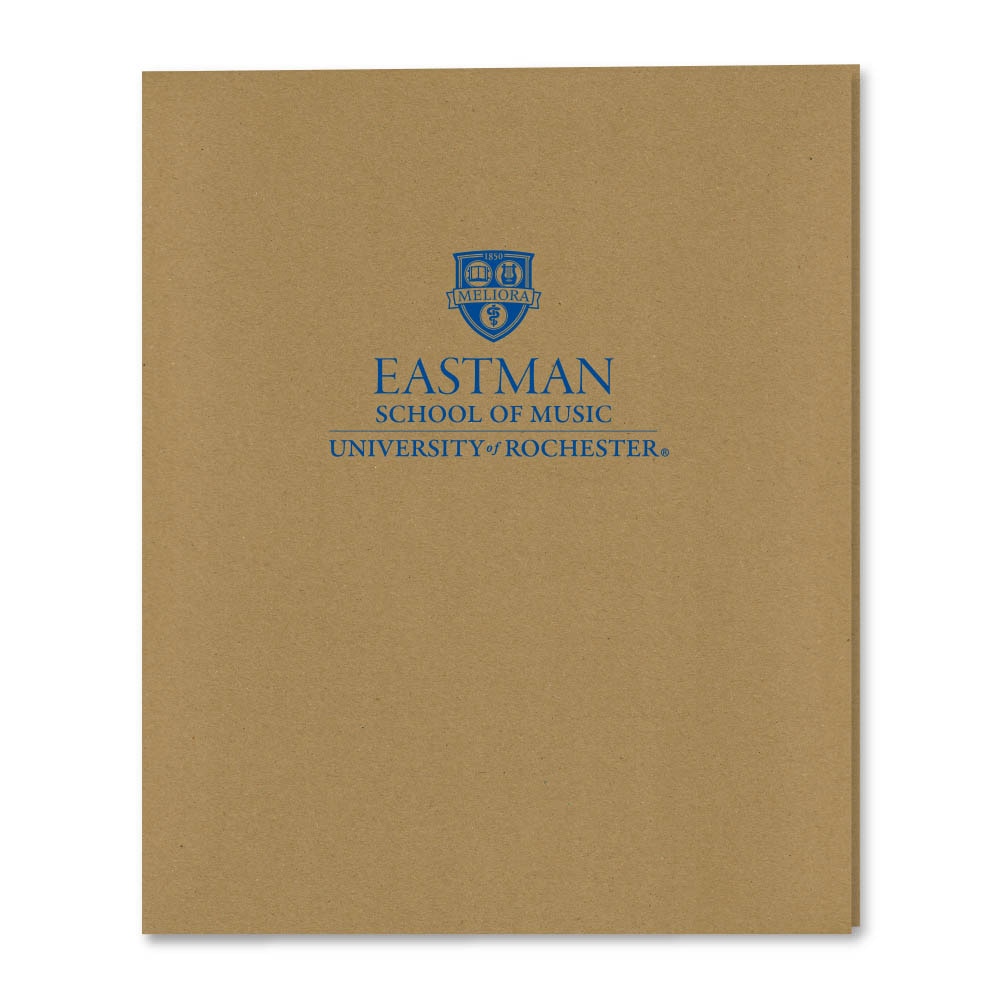 Recycled Emblematic Kraft 2 Pocket Folder