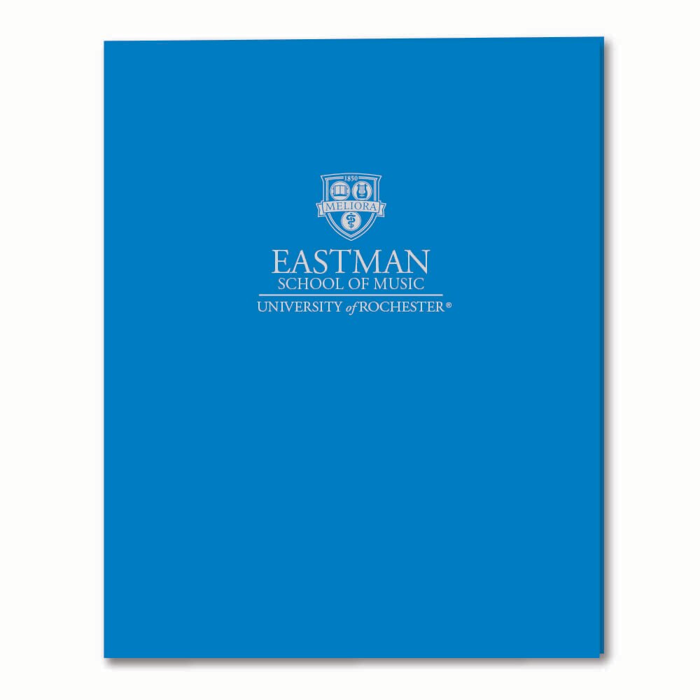 Roaring Twin Pocket Laminated Foil Portfolio 11 x 8.57