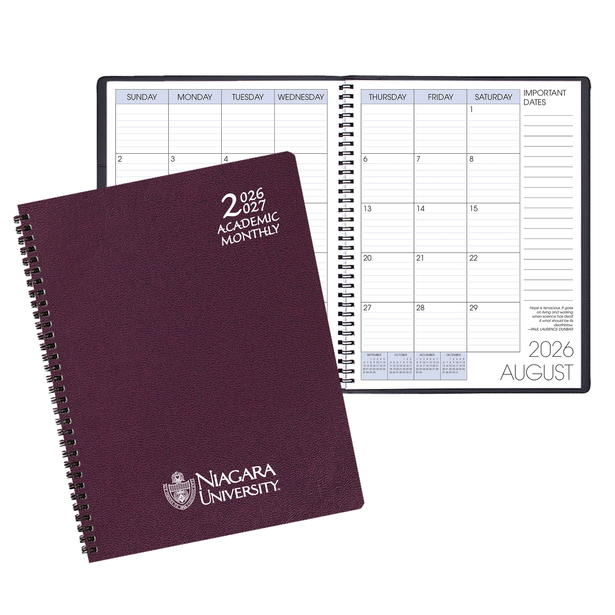 Payne '26-'27 Imprinted Academic Monthly Planner