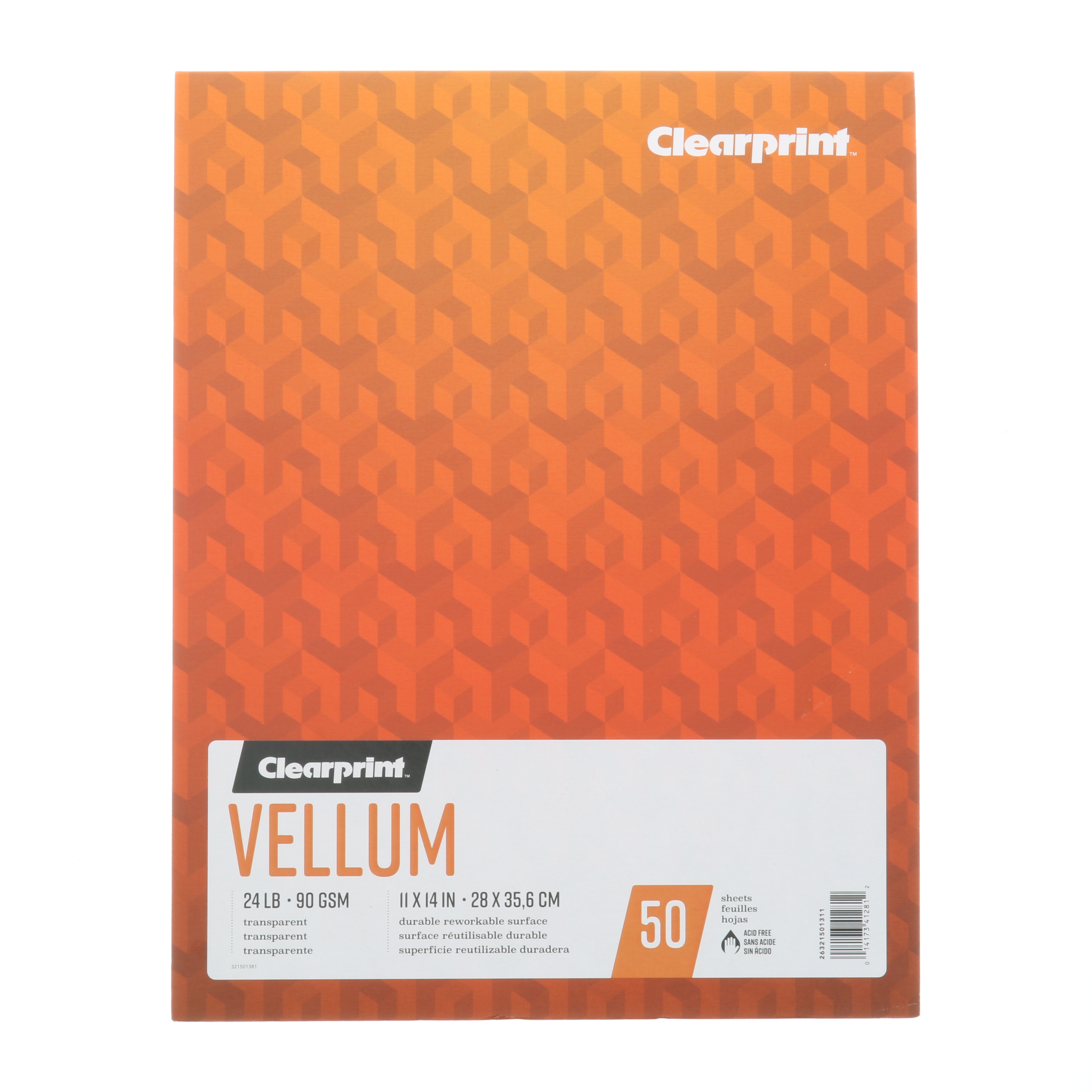 Vellum Pad 11X14 50Sh(6))