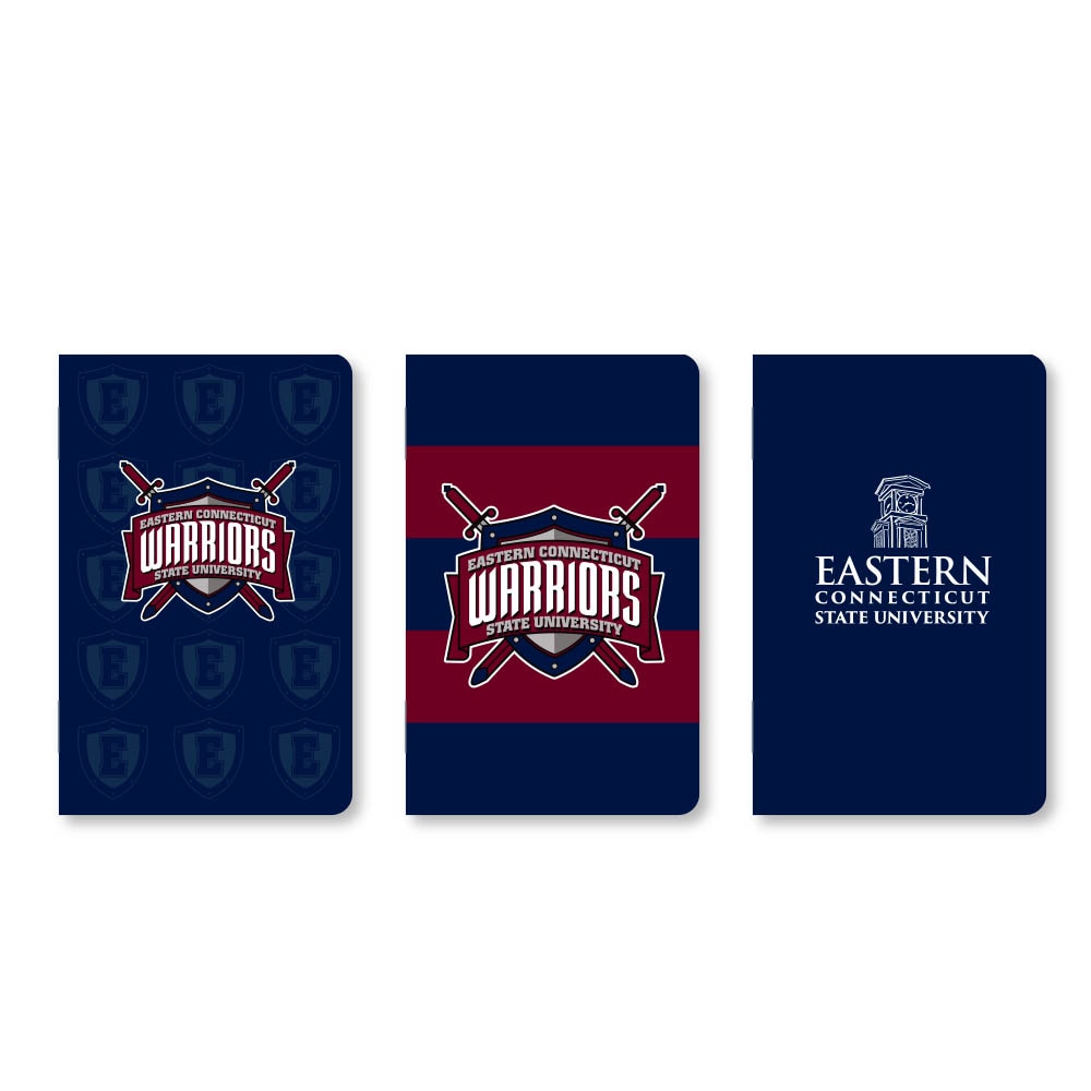 Set of 3 School Spirit Pocket Sized Mini Notebooks