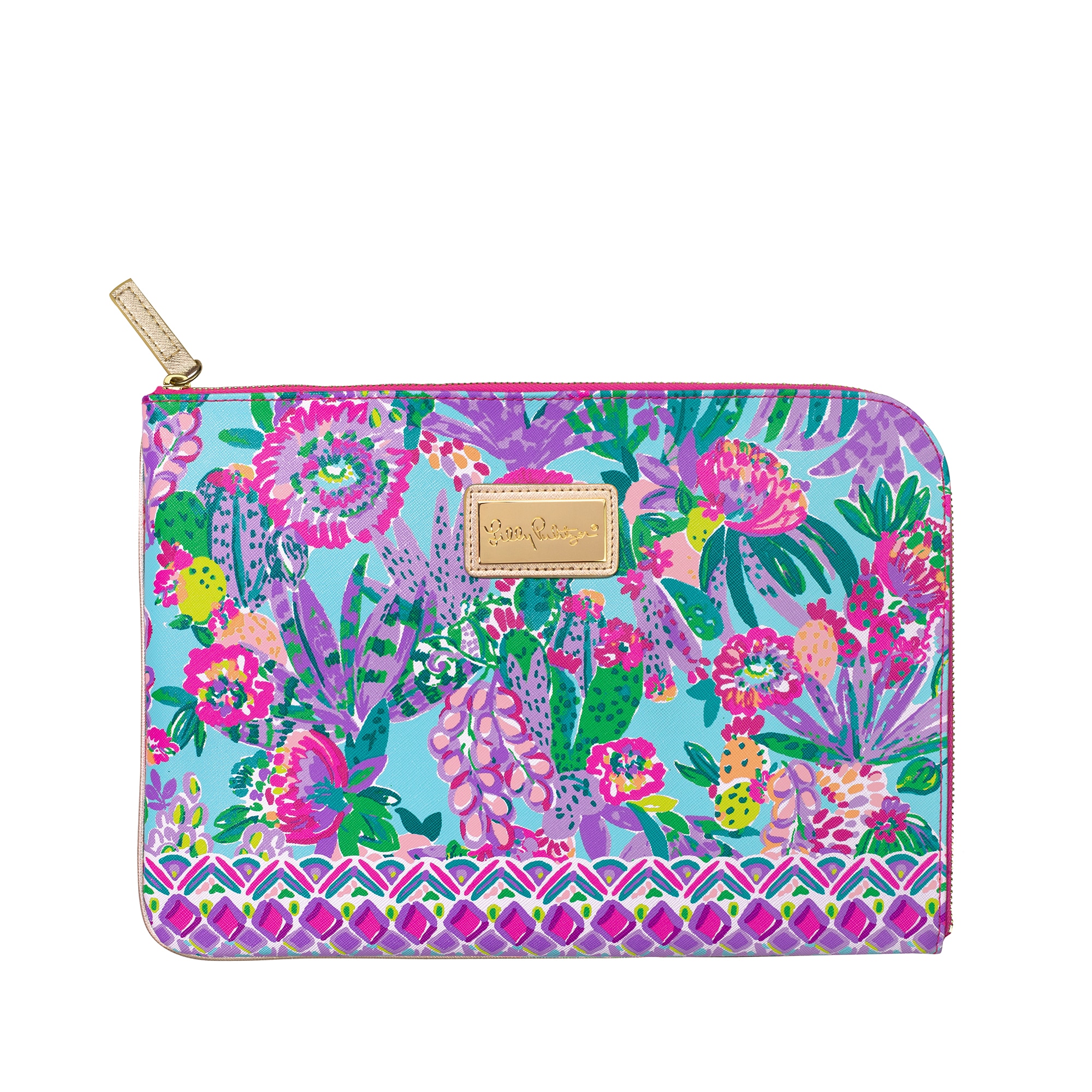 Lilly Pulitzer Tech Pouch Set Me and My Zesty