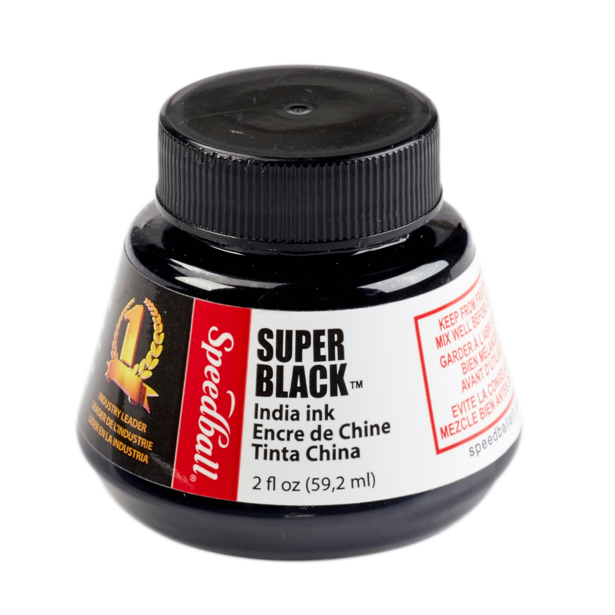 Speedball Super Black India Ink, 2 oz.