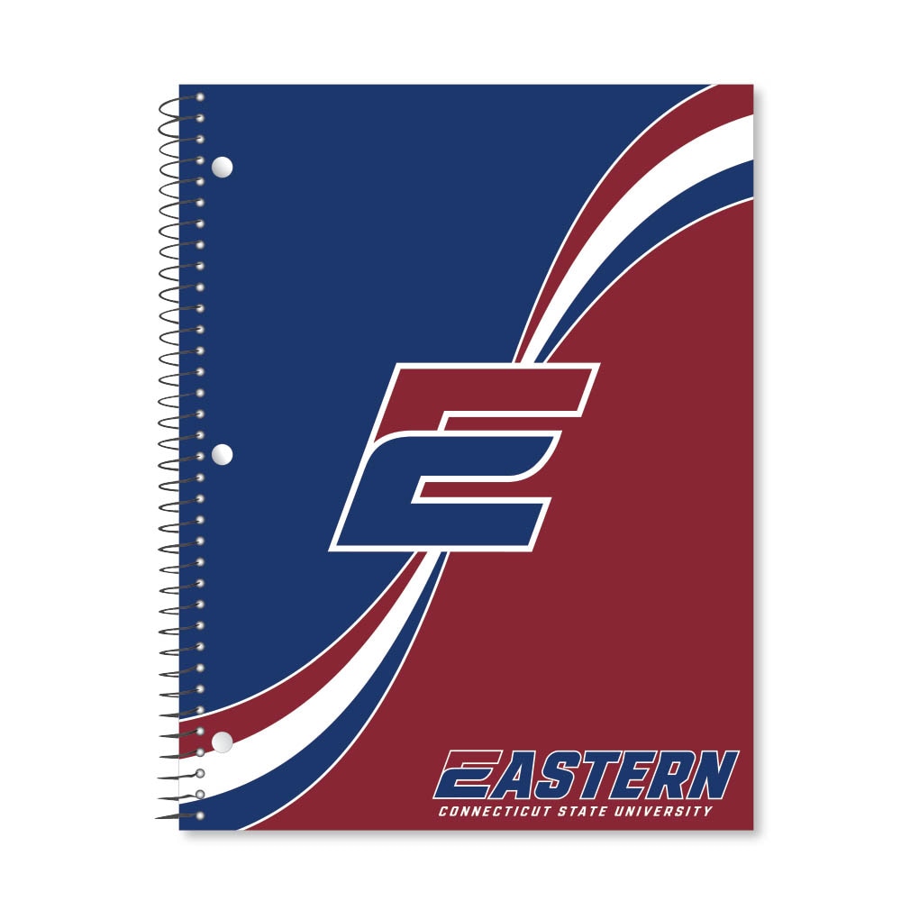 Digi Curve Divide 1 Subject 11"x8.5" 70 Count College Ruled Spiral Notebook