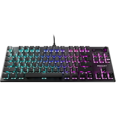 ROCCAT Vulcan TKL コンパクトメカニカル RGB USB ゲーミングキーボード JP 日本語配列モデル 静音 リニア(赤軸相 Vulcan TKL Pro | コンパクト光学式 RGB ゲーミングキーボード