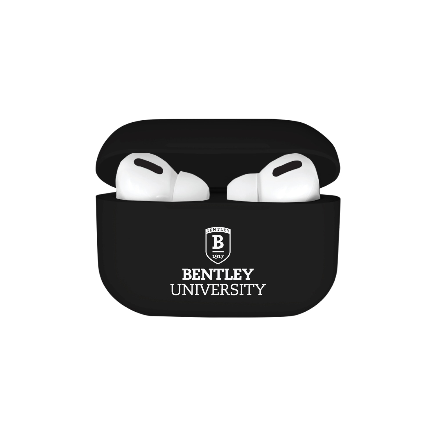 Bentley University Airpod Pro Case TPU White Classic