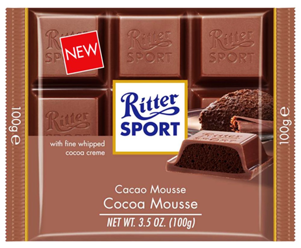 Ritter Cocoa Mousse Bar 3.5 OZ.