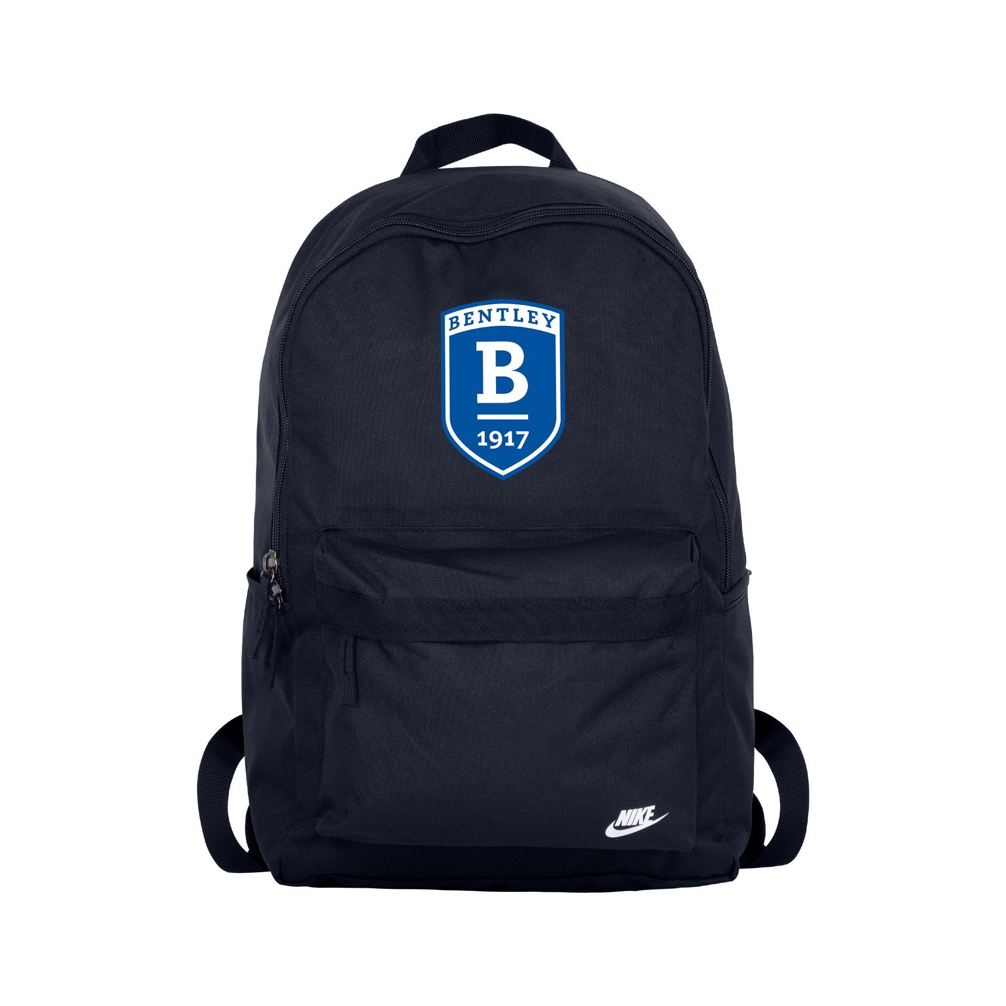 Bentley University  School Logo Heritage Backpack navy