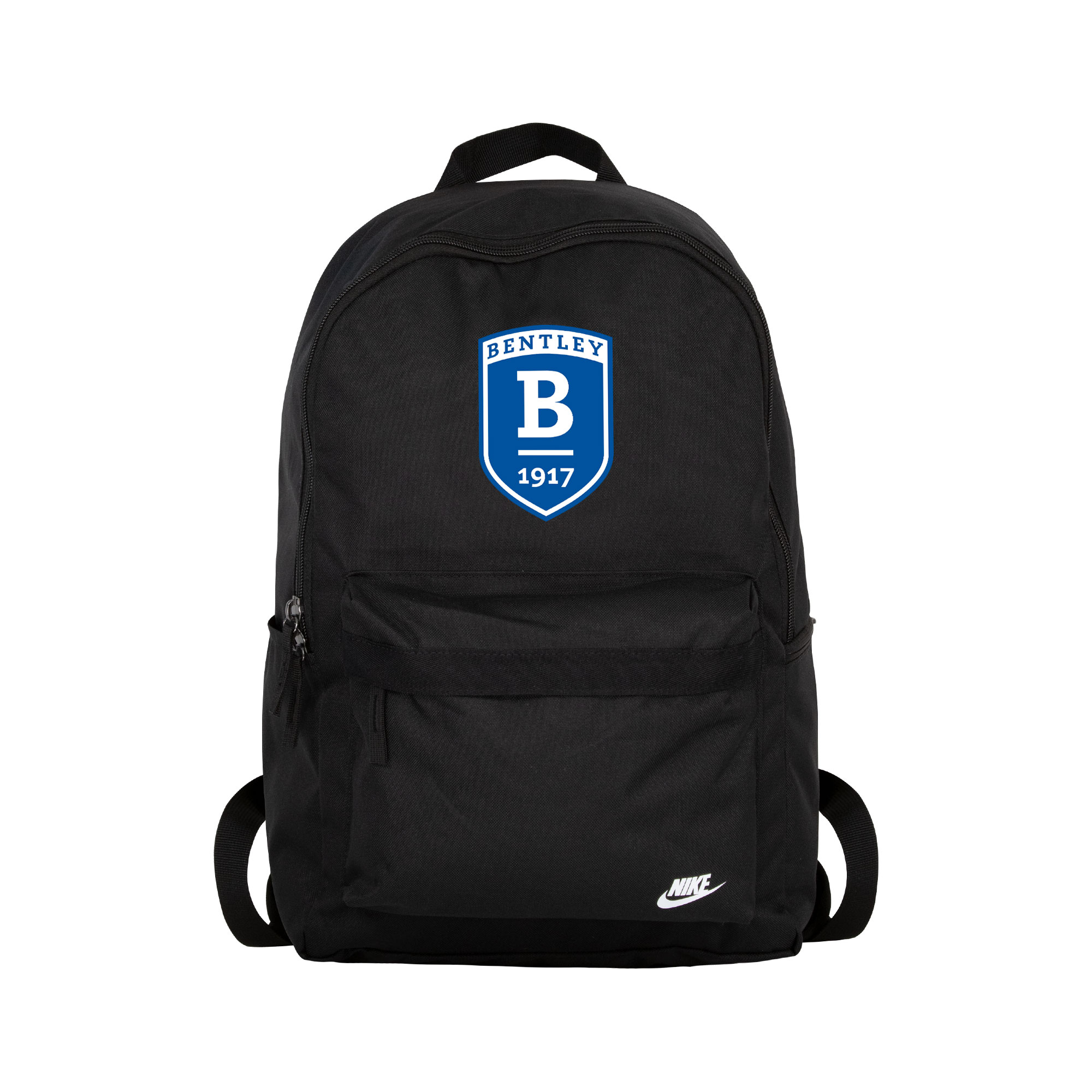 Bentley University  School Logo Heritage Backpack navy