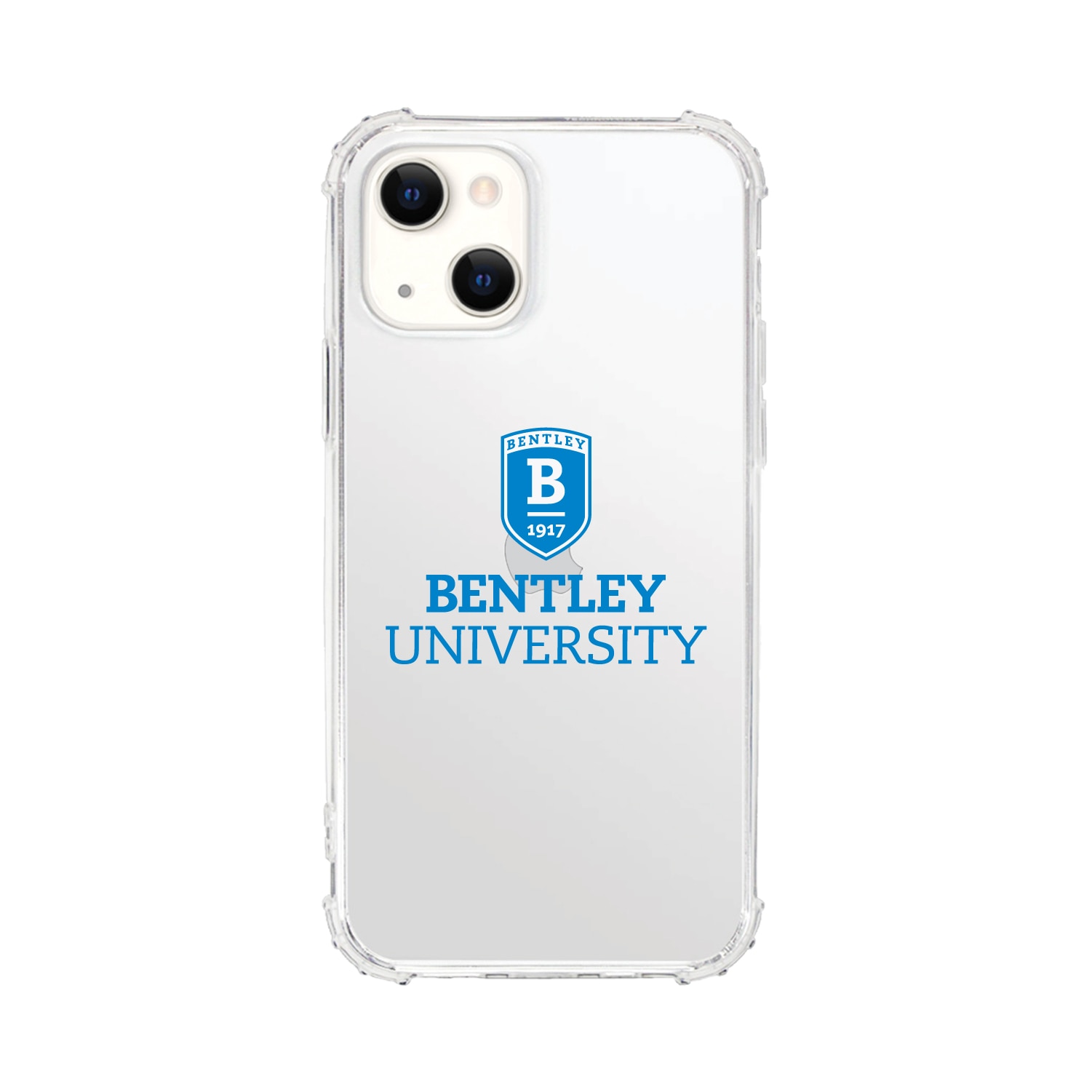 Bentley University Clear Tough Edge Phone Case, Classic- iPhone 14