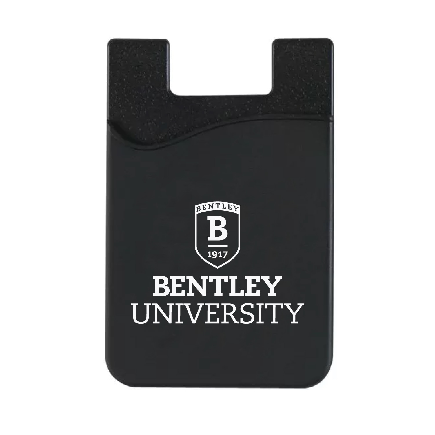 Bentley University - Black Leather Wallet Sleeve (Top Load), Classic V1