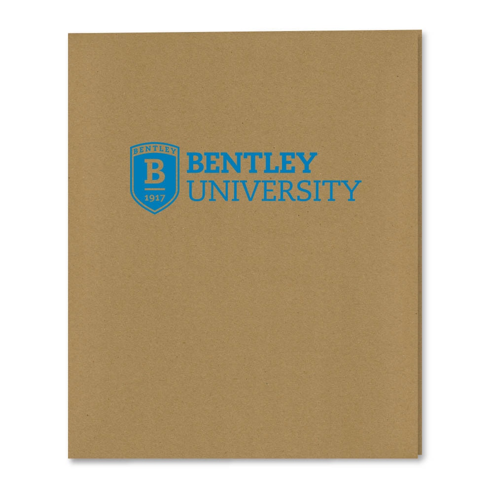 Recycled Emblematic Kraft 2 Pocket Folder