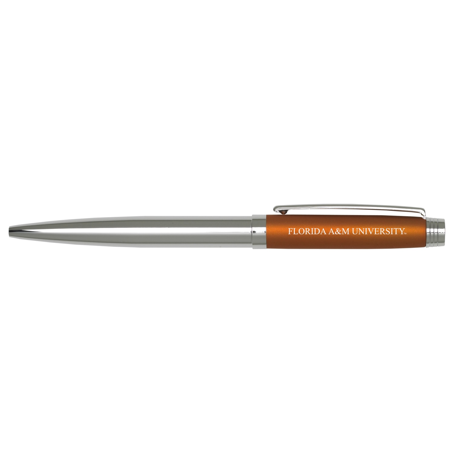 Slim Chrome & Color Ballpoint Pen