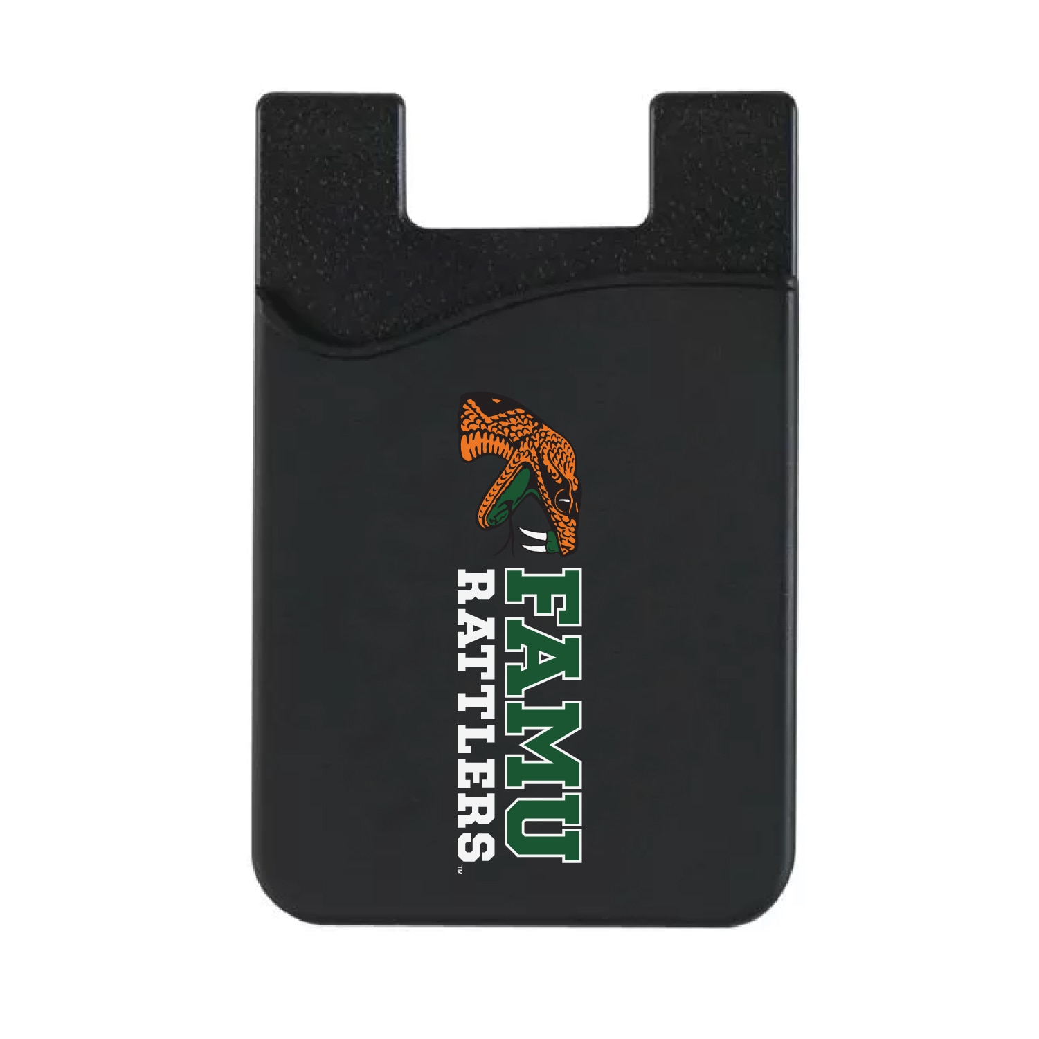 Florida A&M Leather Wallet Sleeve (Top Load), Black, Classic