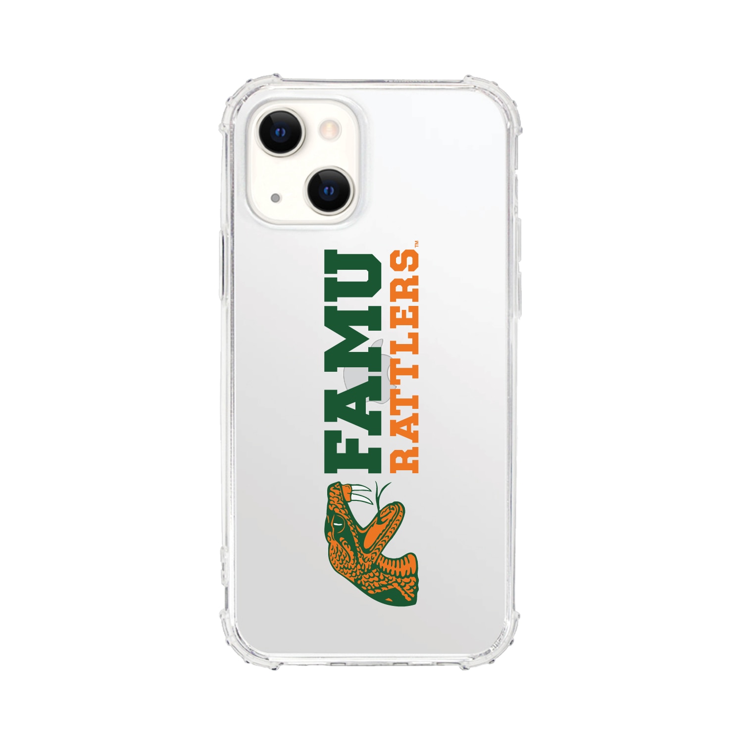 Florida A&M University- Clear Tough Edge Phone Case, Classic - iPhone 15