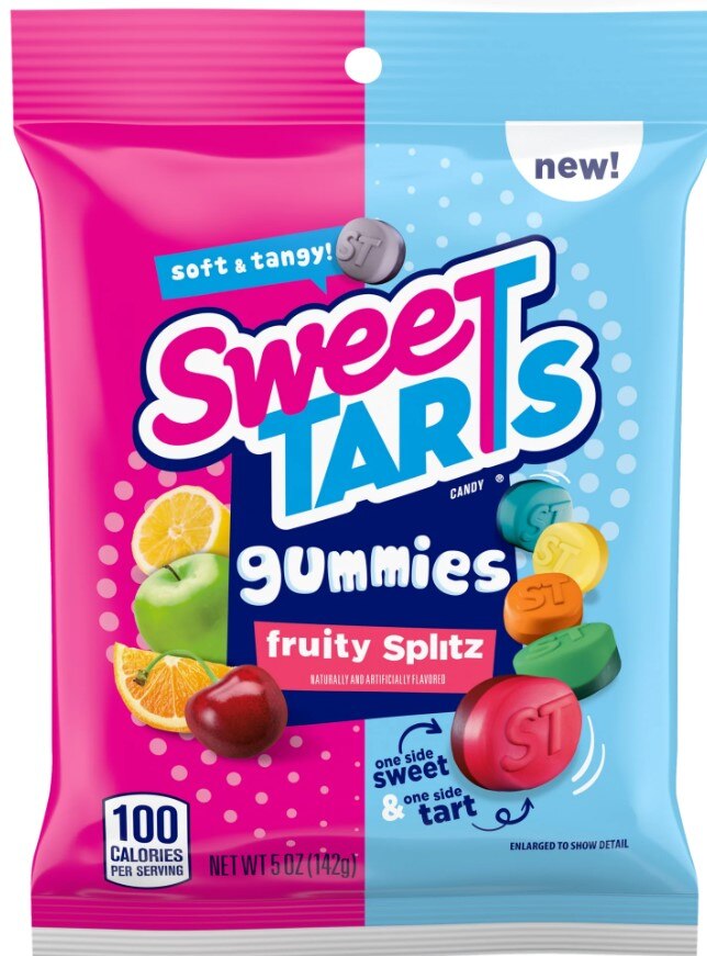 Sweettarts - Fruity Splitz Gummies 5oz
