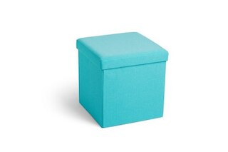 Poppin Aqua Box Seat