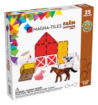 Magna-Tiles Farm Animals 25-Piece Set