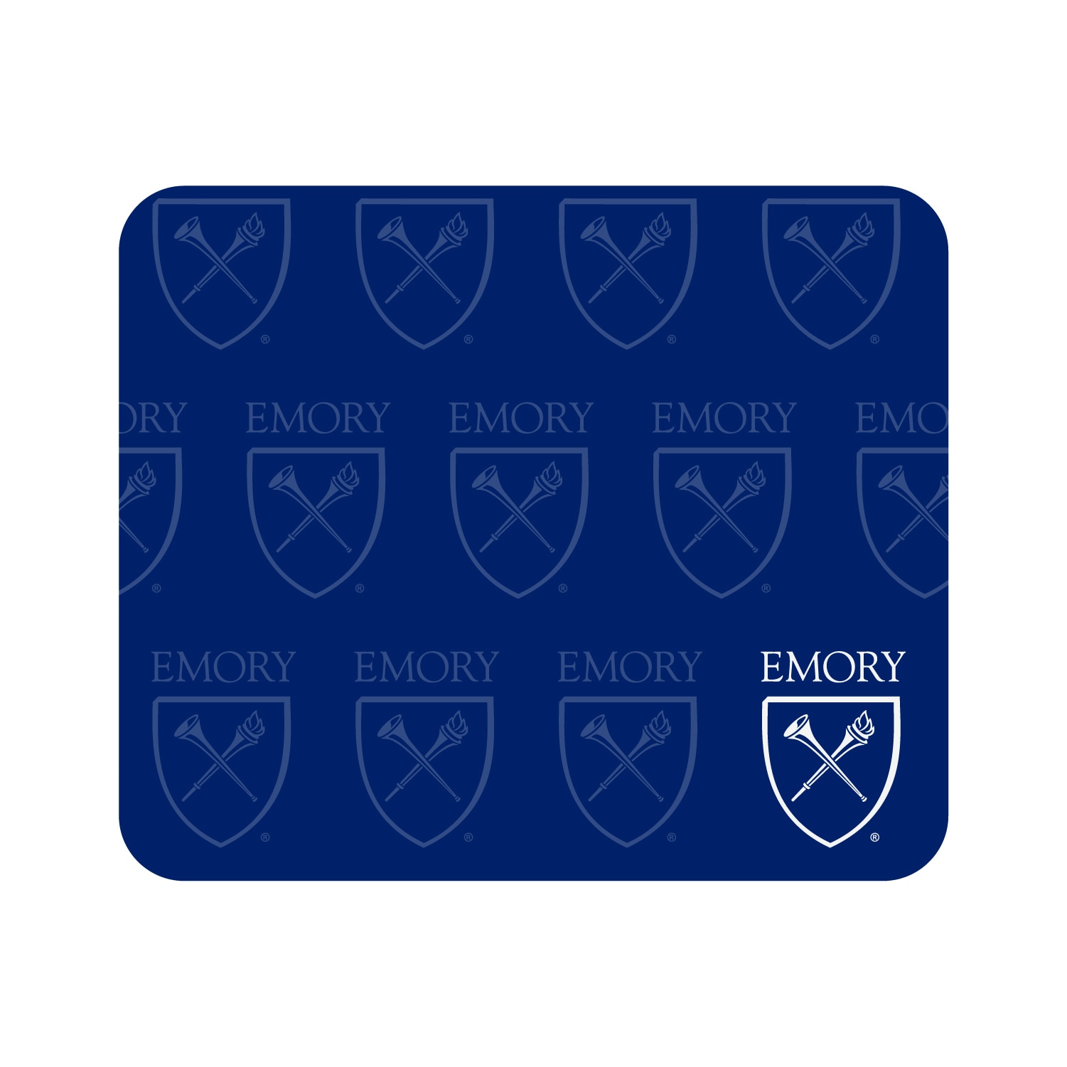 Emory University Mousepad, Mascot Repeat V1