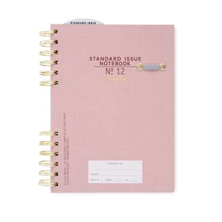 Pink Standard Issue Notebook NO 12