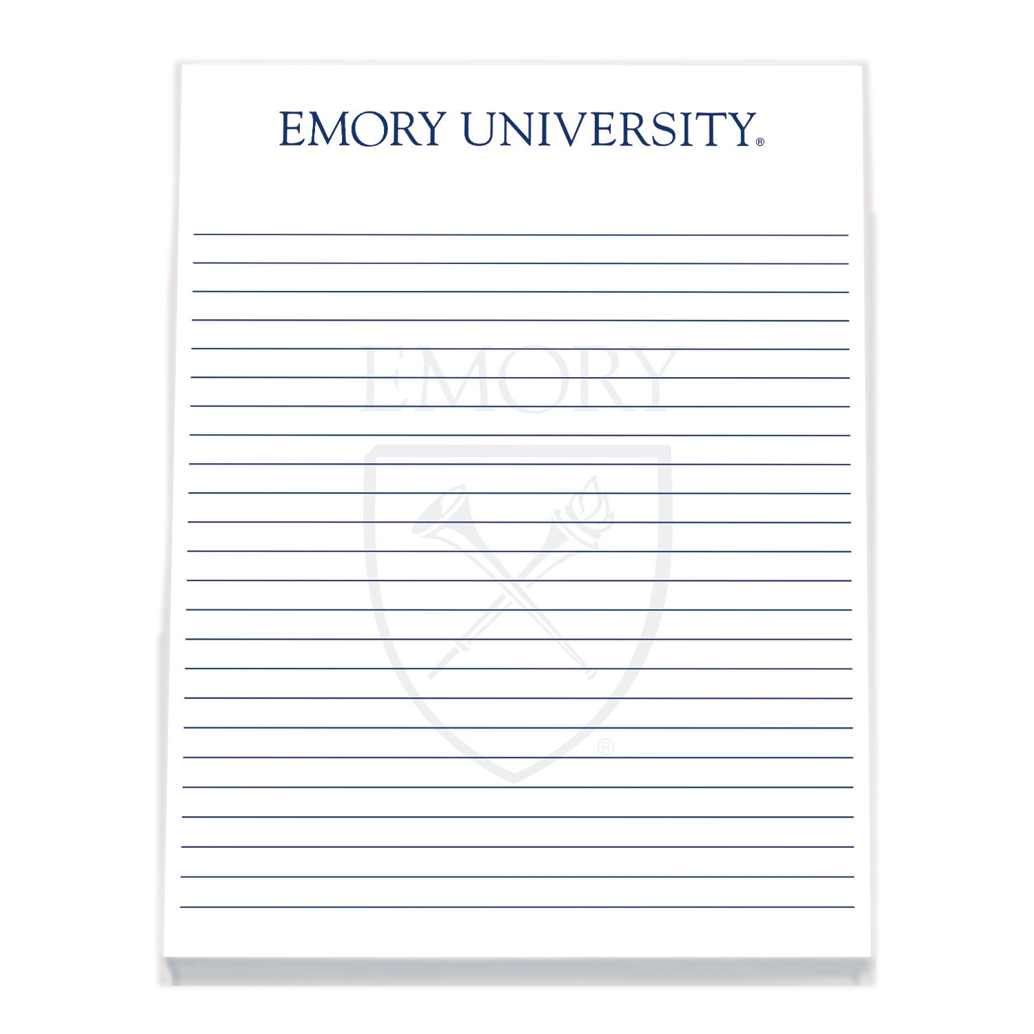 Imprinted Scratch Pad 8.5x11" 100 Sheets