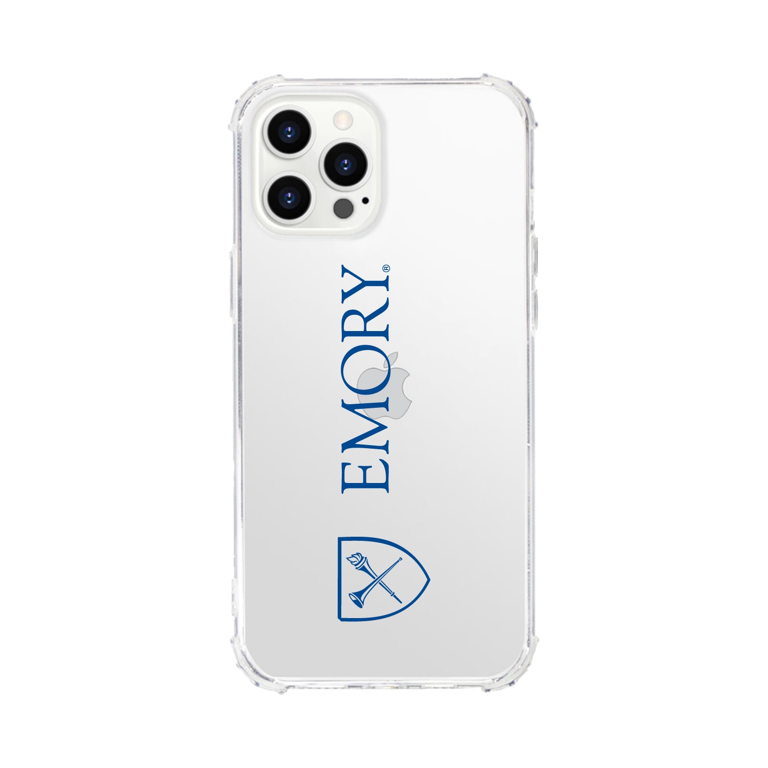 Emory University- Clear Tough Edge Phone Case, Classic - iPhone 15