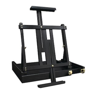 Art Alternatives Ravenna Tabletop Sketch Box Easel - Black