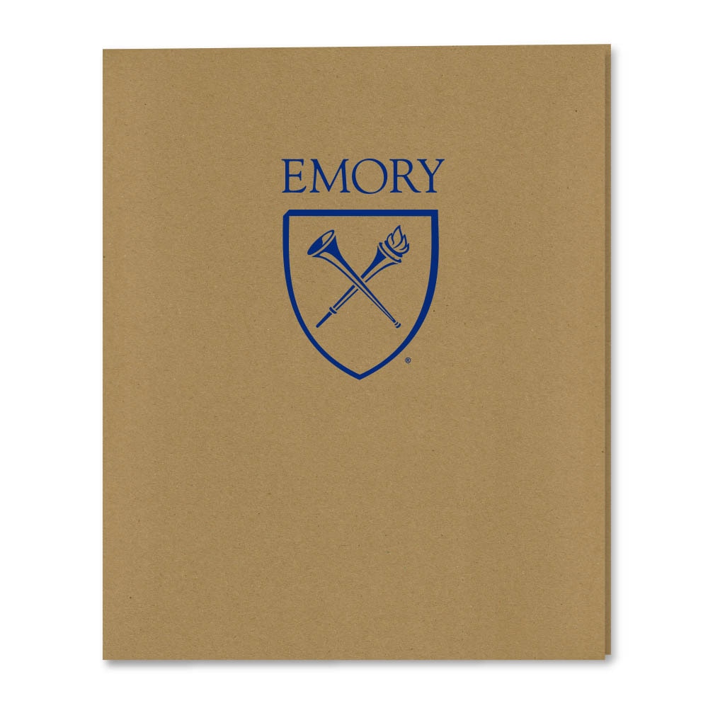 Recycled Emblematic Kraft 2 Pocket Folder