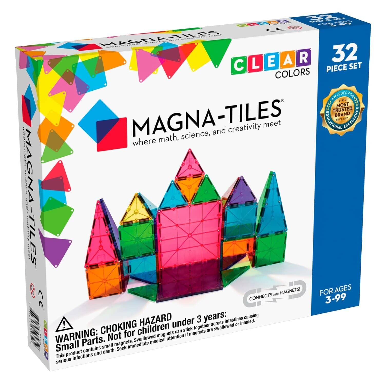 Magna-Tiles 32-Piece Starter Set