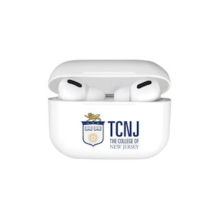 Image 1: The College of New Jersey - Airpod 3rd Gen Case (TPU), White, Classic V1