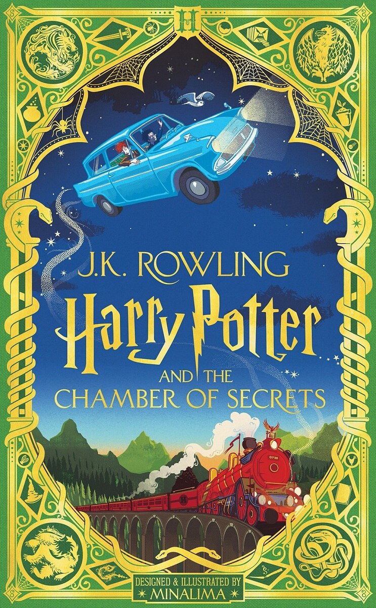 Harry Potter and the Chamber of Secrets (Harry Potter  Book 2) (Minalima Edition): Volume 2