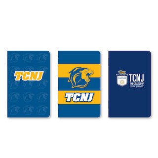 Set of 3 School Spirit Pocket Sized Mini Notebooks