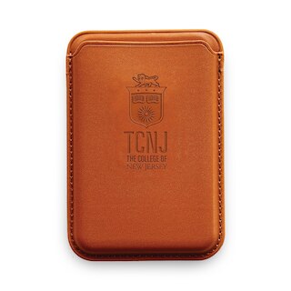 Monaco Leather Cellphone ID wallet with MagSafe - Debossed
