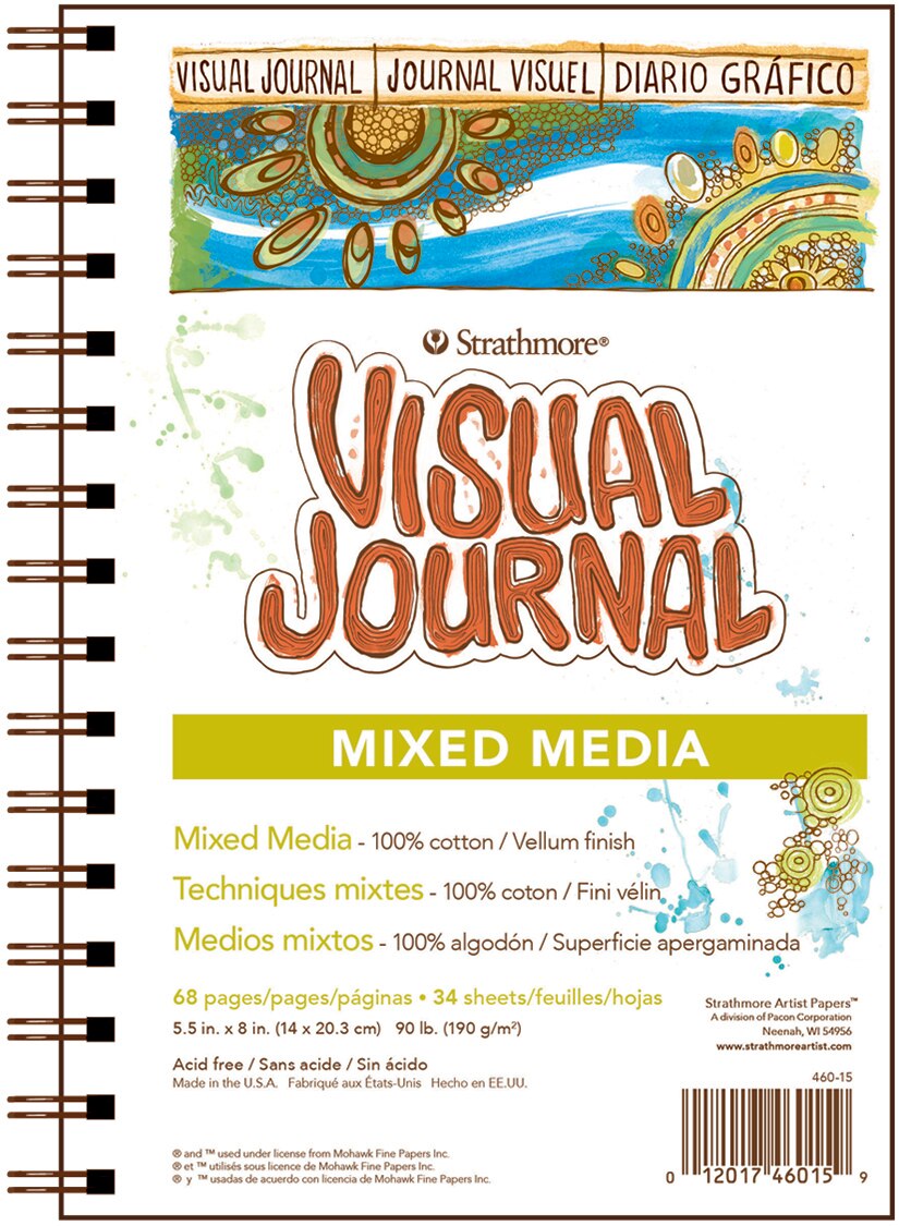 Strathmore Visual Journal, Mixed-Media, 5.5" x 8"