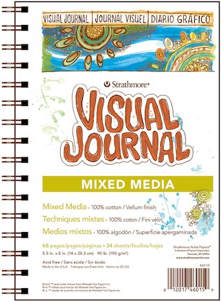 Strathmore Visual Journal, Mixed-Media, 5.5