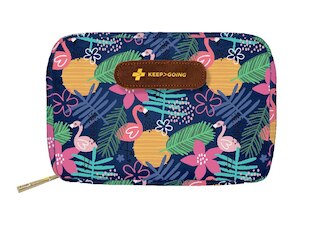 GoKit Flamingo for Backpack & On the Go (130pcs) - Keep Going First Aid