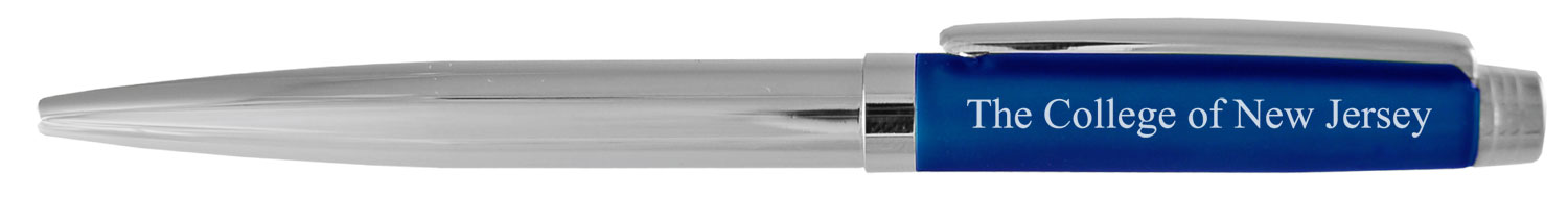 Slim Chrome & Color Ballpoint Pen