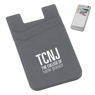 Dual Pocket Slim Silicone Phone Wallet