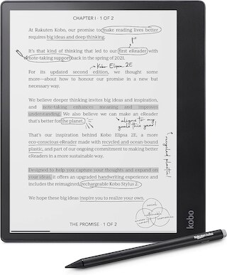 Koba Elipsa 2E eReader with Stylus