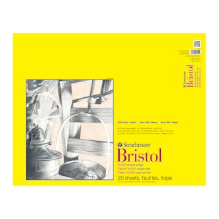 Strathmore Bristol Paper Pad, 300 Series, Smooth, 19