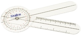 Goniometer 360 Degree 6"