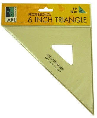 Triangle 6 Inch 60 Degree Ink Edge