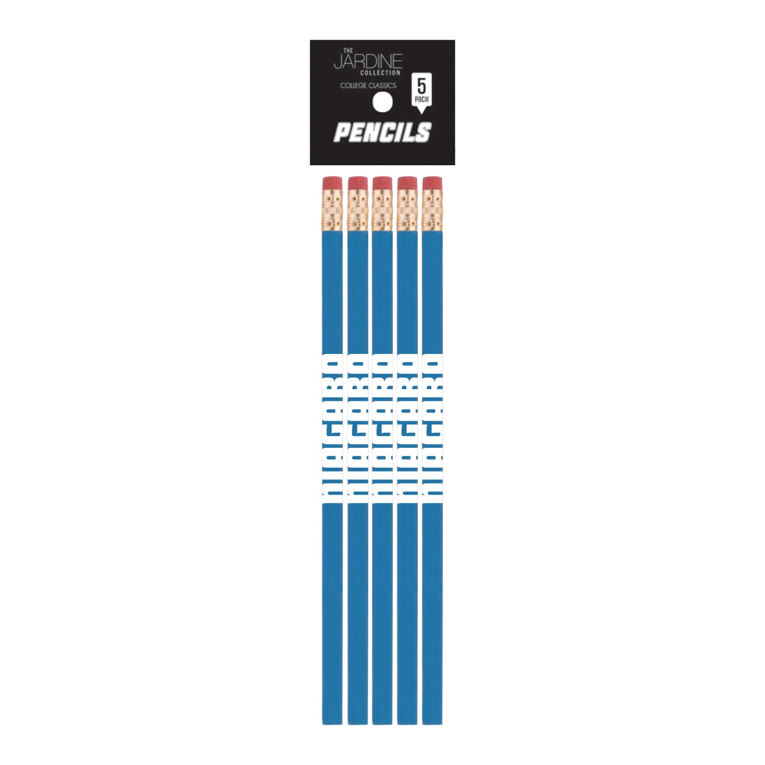 Emblematic Pencil 5pk School Name