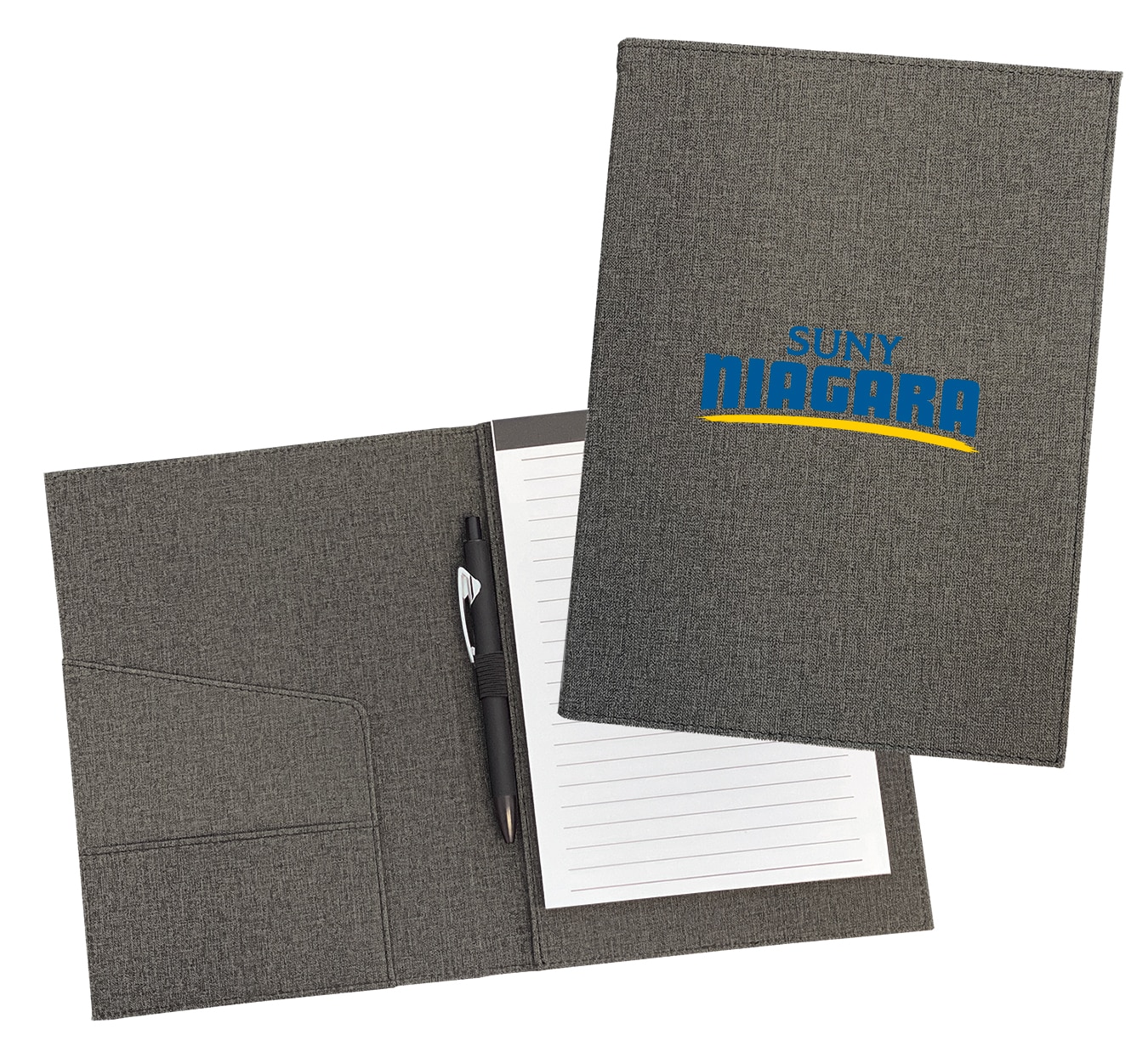 Imprinted Padfolio with Notepad