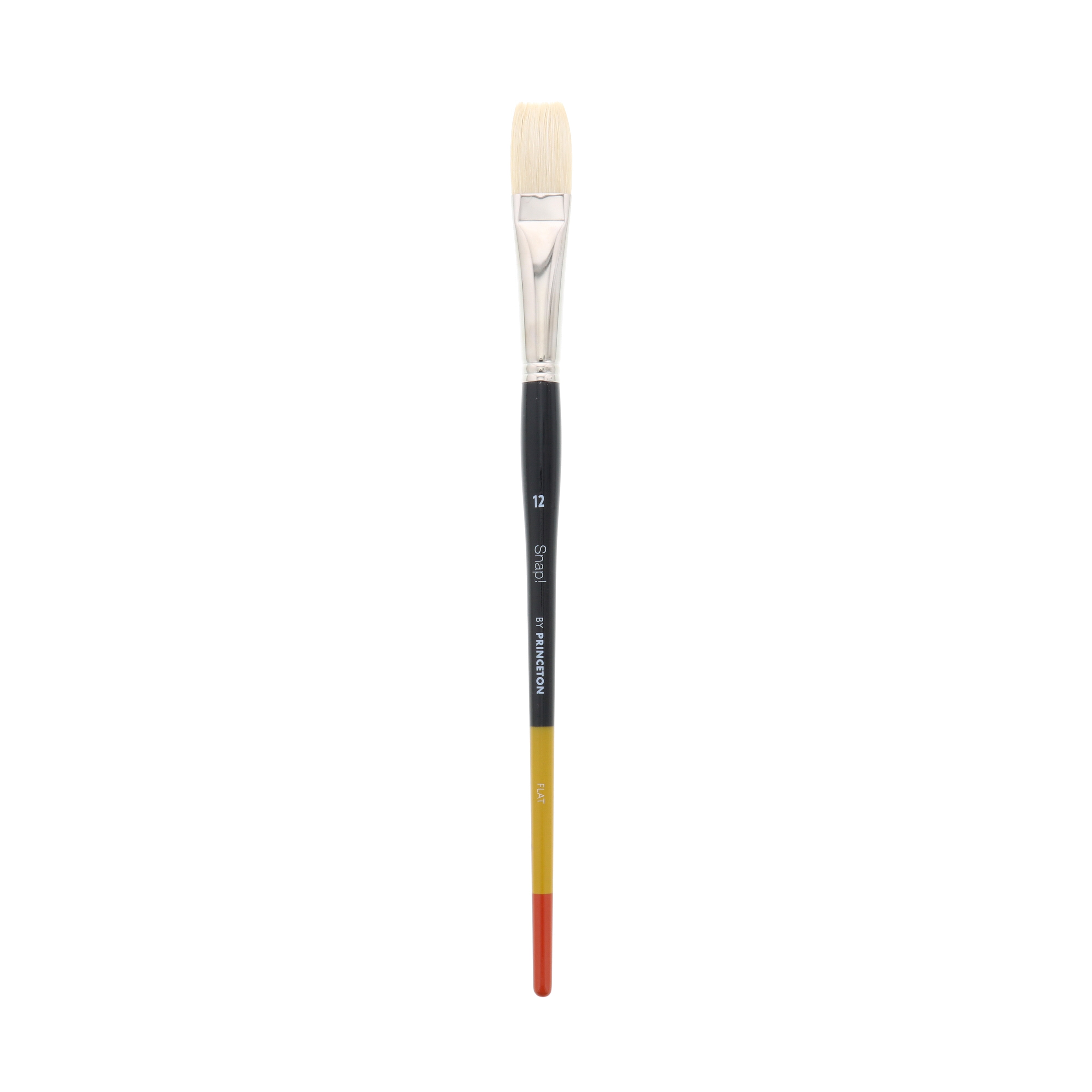 Princeton Brush Snap Bristle Brush, Flat, 12