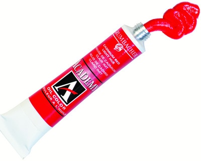 Grumbacher Academy Oil Color, 37ml Tube, Cadmium Red Light Hue