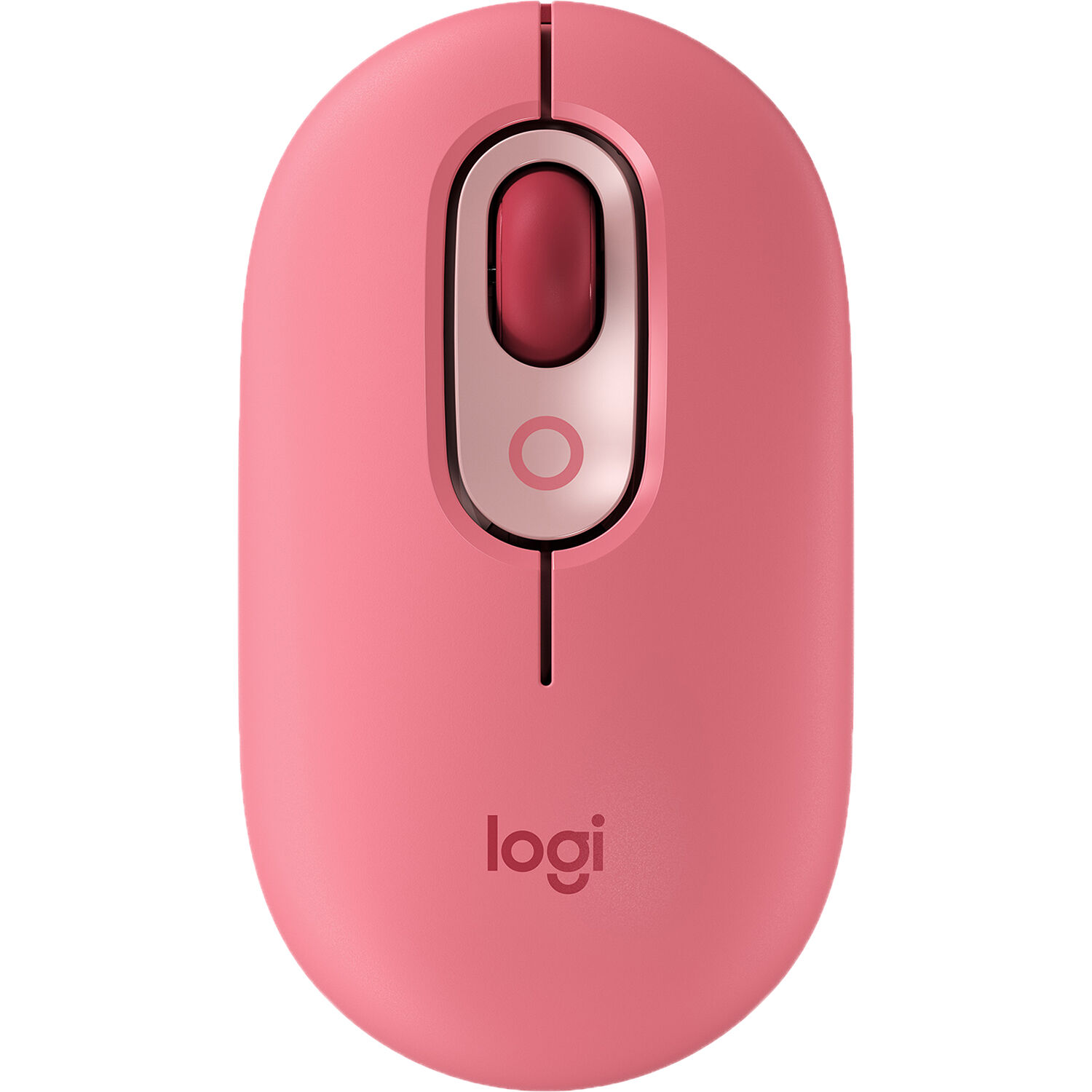 Logitech Wireless Mouse with Customizable Emoji Heartbreaker Rose