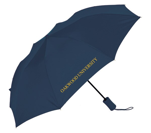 "The Victory" Solid Emblematic Umbrella Automatic Folding 42" Coverage