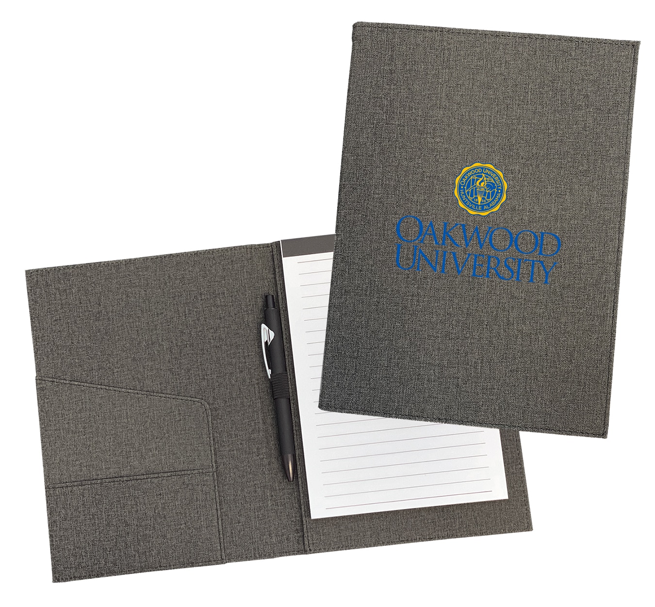 Imprinted Padfolio with Notepad