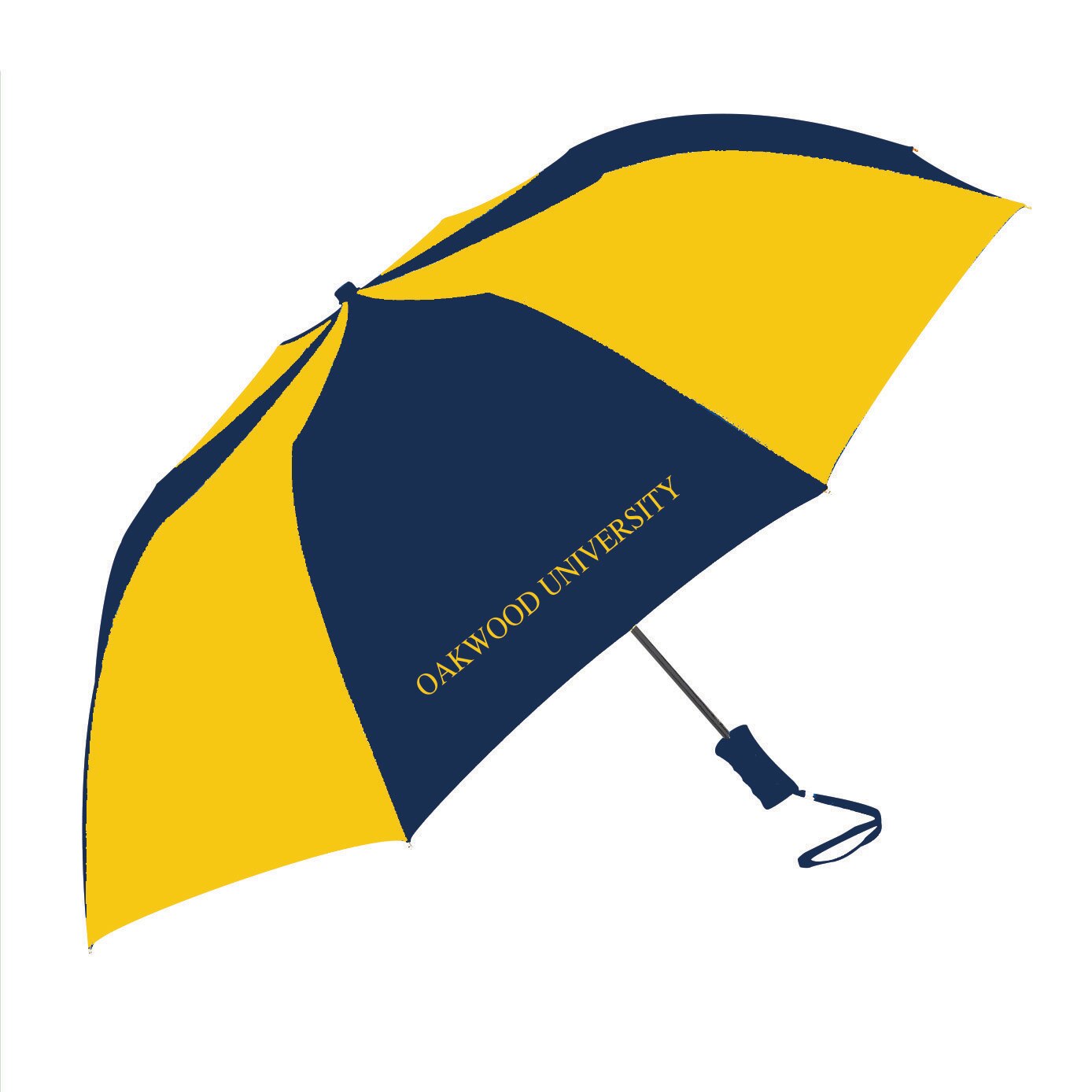 The Sport 2-Tone Emblematic Umbrella Automatic Folding 48" Coverage